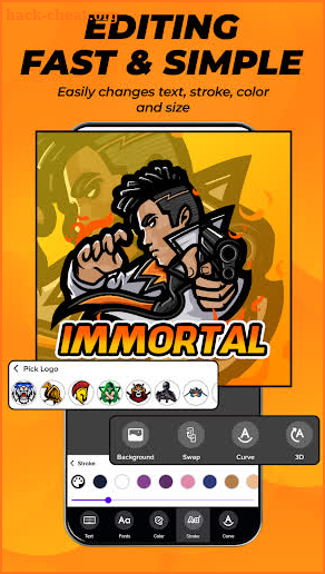 Gaming Logo:Esports Clan Maker screenshot