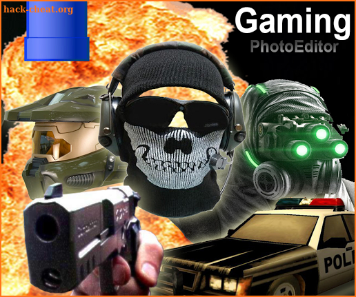 Gaming Photo Editor: Night Vision Shooter Sticker screenshot