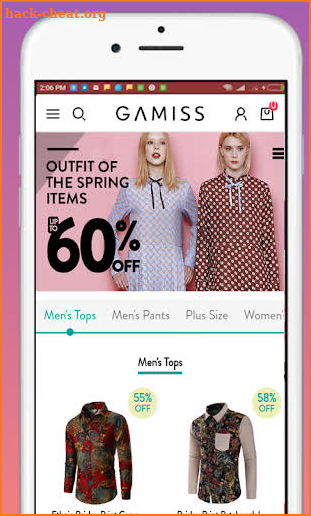 Gamiss-Online Shopping screenshot