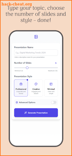 Gamma PPT AI screenshot