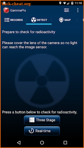 GammaPix - Gamma Radiation Detector screenshot