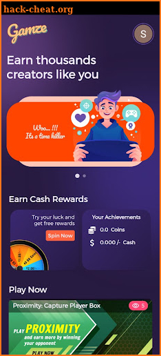 Gamze - Real Cash Reward Game screenshot
