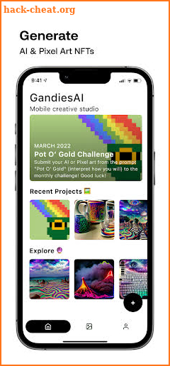 GandiesAI - AI Art & NFTs screenshot