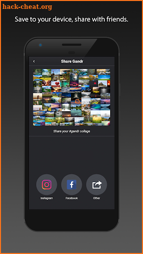 Gandr — A collage maker without limits screenshot