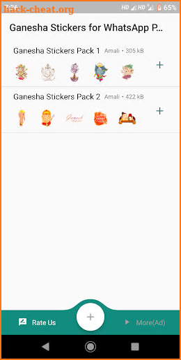 Ganesh Chaturthi Whatsapp Stickers Status Messages screenshot