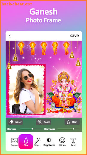 Ganesh Photo Frame screenshot