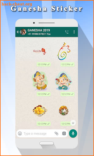 Ganesh Sticker 2020 screenshot