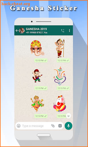 Ganesh Sticker 2020 screenshot