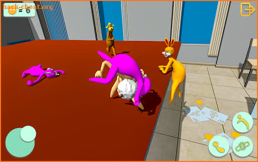 Gang Pet Beasts: Push Battle Party io screenshot