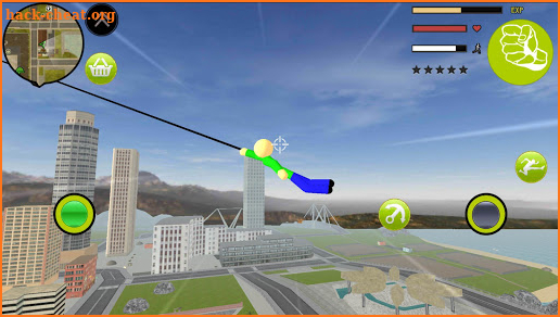 Gang Stickman Rope Hero Vice | Open World Crime screenshot