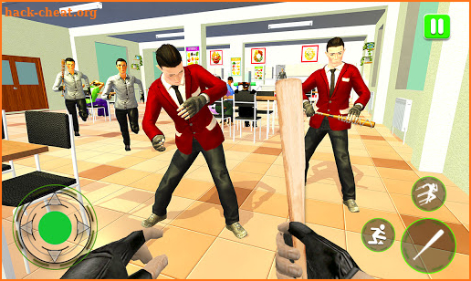 Gangster Bully Guys Fighting at High School screenshot