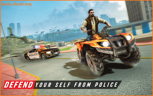 Gangster City Grand ATV Bike Crime - Quad Driving screenshot