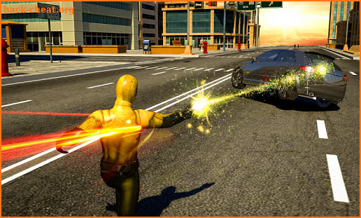 Gangster speed hero: Robot fighting games screenshot
