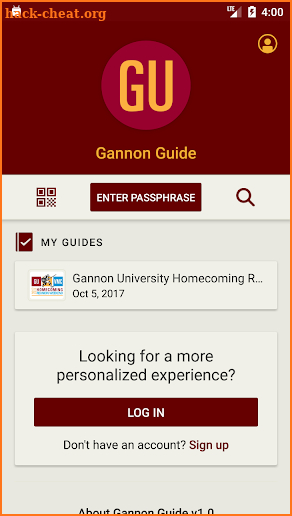 Gannon Guide screenshot