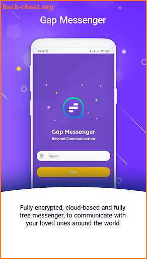 Gap Messenger screenshot