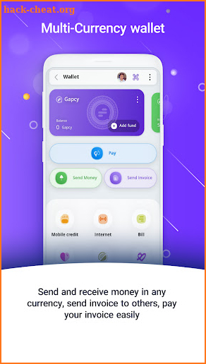 Gap Messenger screenshot