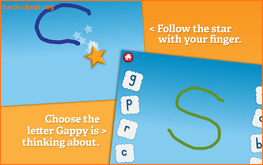 Gappy Learns Writing screenshot