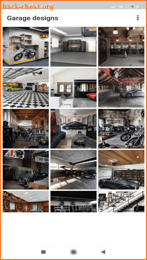 Garage designs screenshot