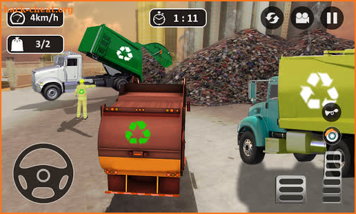 Garbage Trash Truck Driving 2019 - City Trash Dump screenshot
