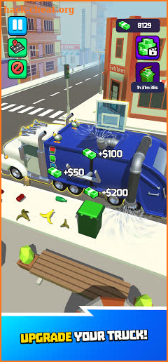 Garbage Truck 3D!!! screenshot