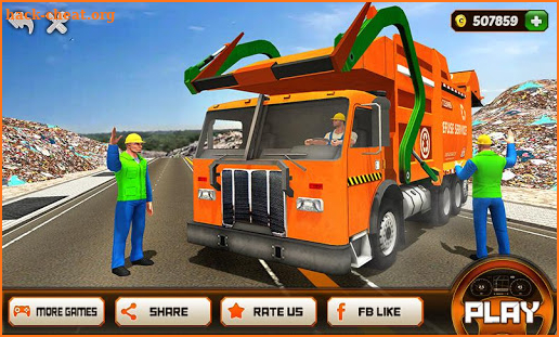 Garbage Truck Driving Simulator 2020 screenshot