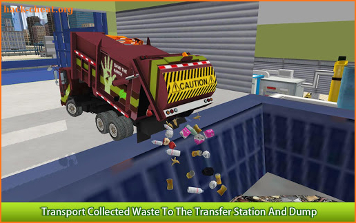 Garbage Truck Game screenshot