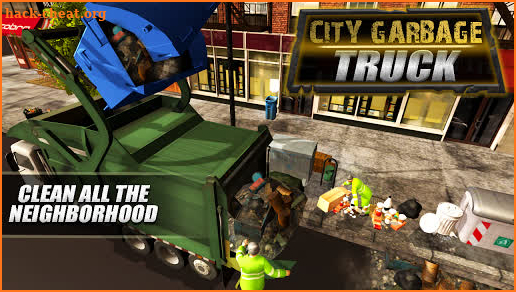Garbage Truck Simulator: Trash Waste city screenshot