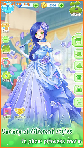 👗👒Garden & Dressup - Flower Princess Fairytale screenshot