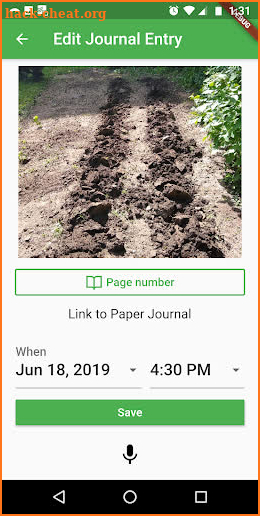 Garden Journal screenshot