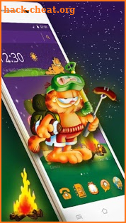Garfield Cartoon Theme screenshot