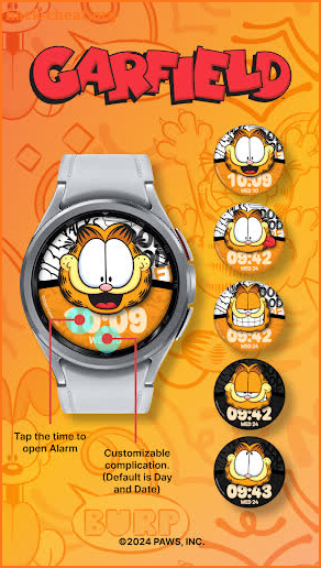 Garfield OG Watch Face screenshot