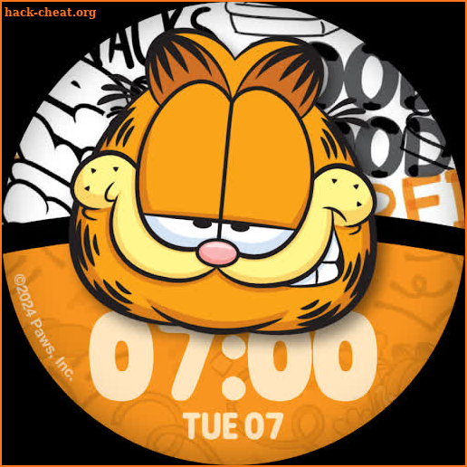 Garfield OG Watch Face screenshot