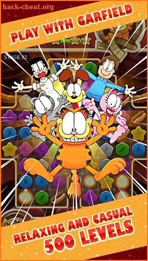 Garfield Puzzle M screenshot
