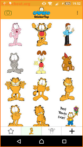 Garfield StickerTap screenshot