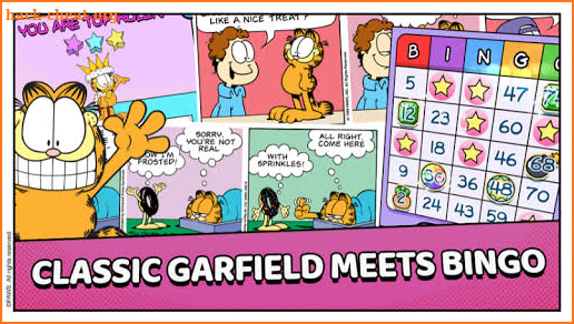 Garfield's Bingo screenshot