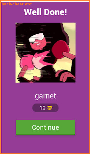 Garnet Steven Universe Quiz screenshot
