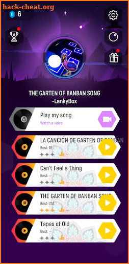 Garten of Banban Hop tiles screenshot