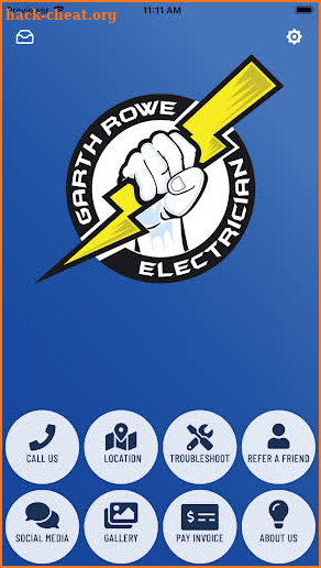 Garth Rowe Electrician screenshot