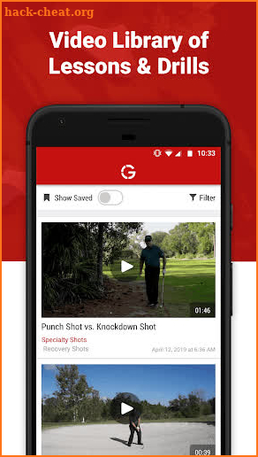 Gary Gilchrist Golf screenshot