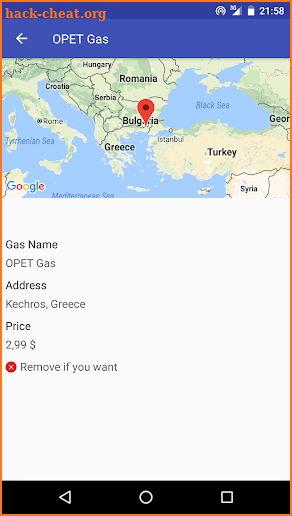 Gas Price Finder and Mapper screenshot