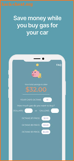 Gas Pump Piggy Bank screenshot