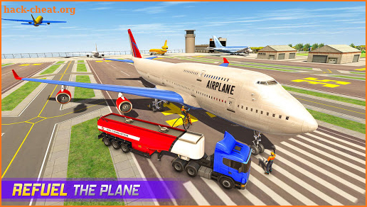 Gas Station Airport Plane Parking Simulator Game screenshot