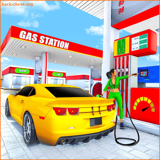Gas Station Car Driving Game screenshot