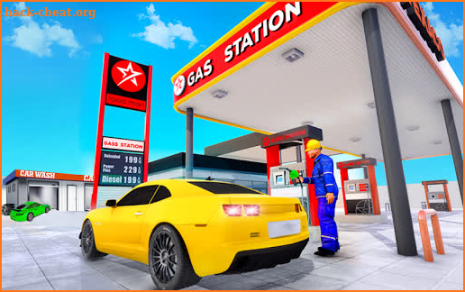 Gas Station Parking Simulator screenshot