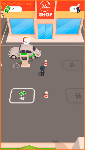 Gas Station Puzzle screenshot