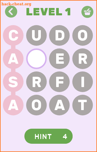 Gaseste Cuvintele - puzzle de cuvinte screenshot