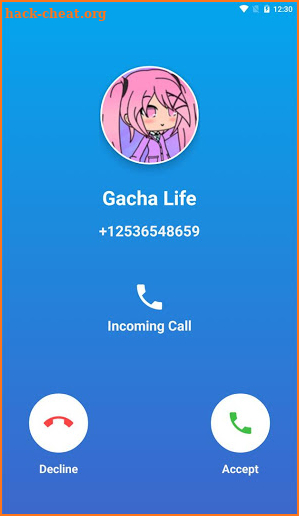 Gasha Life Call Fake, screenshot
