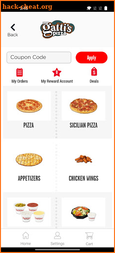 Gatti's Pizza screenshot