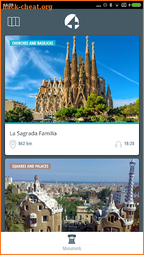 Gaudi Audioguide screenshot