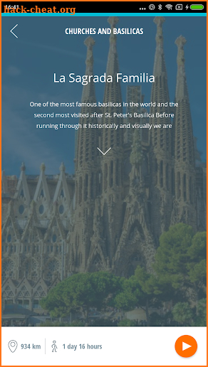 Gaudi Audioguide screenshot